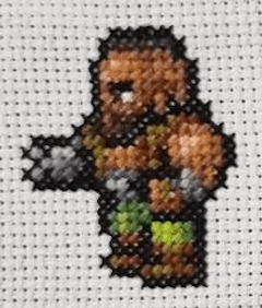 Final Fantasy 7 Record Keeper - 18 Sprites Finished Cross Stitch Piece - SultaniStitches - 9