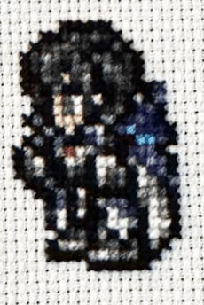 Final Fantasy 13 Record Keeper - 9 Sprites Finished Cross Stitch Piece - SultaniStitches - 3