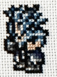 Final Fantasy 13 Record Keeper - 9 Sprites Finished Cross Stitch Piece - SultaniStitches - 2