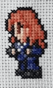 Final Fantasy 7 Record Keeper - 18 Sprites Finished Cross Stitch Piece - SultaniStitches - 19