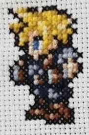 Final Fantasy 7 Record Keeper - 18 Sprites Finished Cross Stitch Piece - SultaniStitches - 5