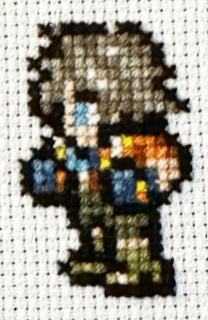 Final Fantasy 13 Record Keeper - 9 Sprites Finished Cross Stitch Piece - SultaniStitches - 5
