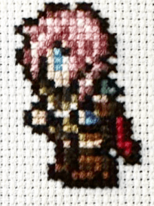 Final Fantasy 13 Record Keeper - 9 Sprites Finished Cross Stitch Piece - SultaniStitches - 6