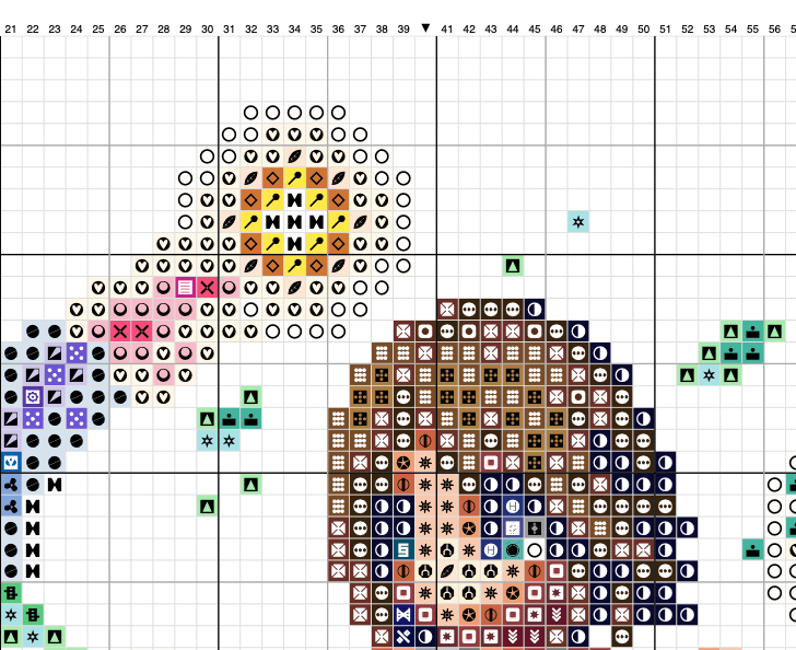 Final Fantasy 10 Summoner Yuna - Digital Cross Stitch Pattern PDF - SultaniStitches - 2