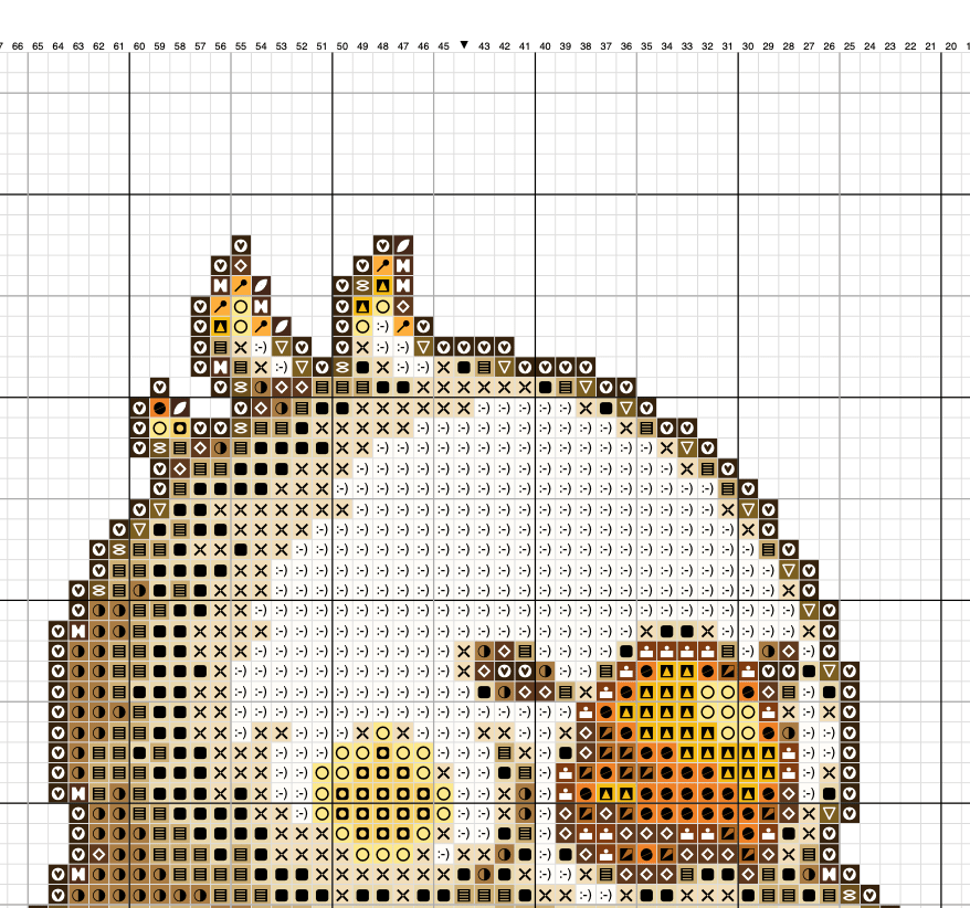 Final Fantasy Fat Chocobo Digital Cross Stitch Pattern PDF - SultaniStitches - 2