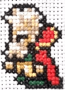 Final Fantasy 6 Character Sprites - Finished Cross Stitch Piece - SultaniStitches - 11