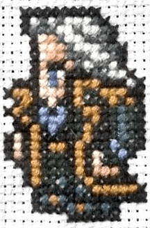 Final Fantasy 6 Character Sprites - Finished Cross Stitch Piece - SultaniStitches - 10
