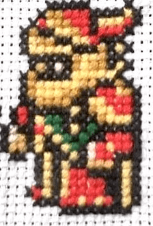 Final Fantasy 6 Character Sprites - Finished Cross Stitch Piece - SultaniStitches - 13