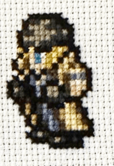 Final Fantasy 13 Record Keeper - 9 Sprites Finished Cross Stitch Piece - SultaniStitches - 9