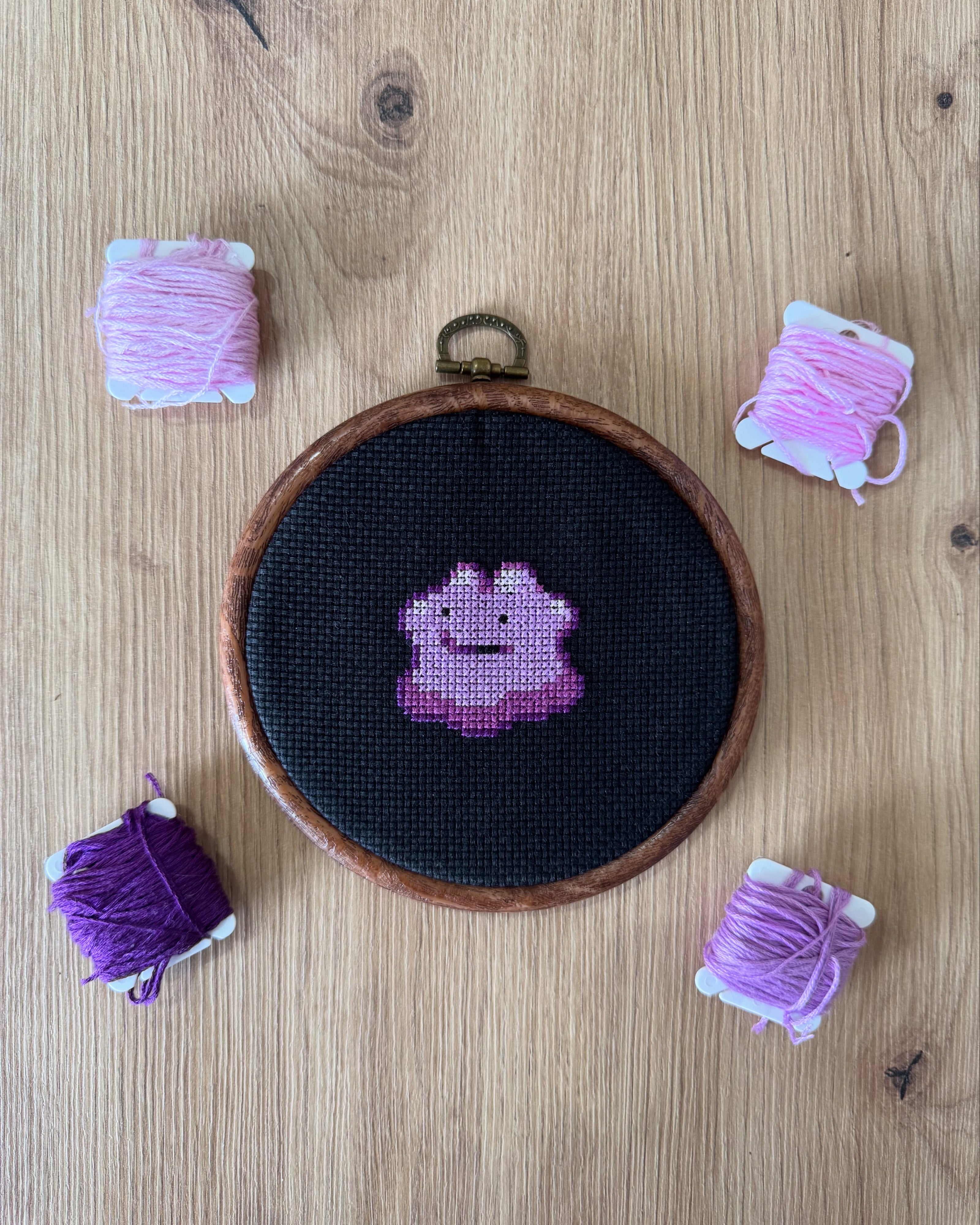 Pokemon Sprite - Finished Cross Stitch Piece - SultaniStitches - 3