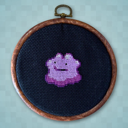 Pokemon Sprite - Finished Cross Stitch Piece - SultaniStitches - 1