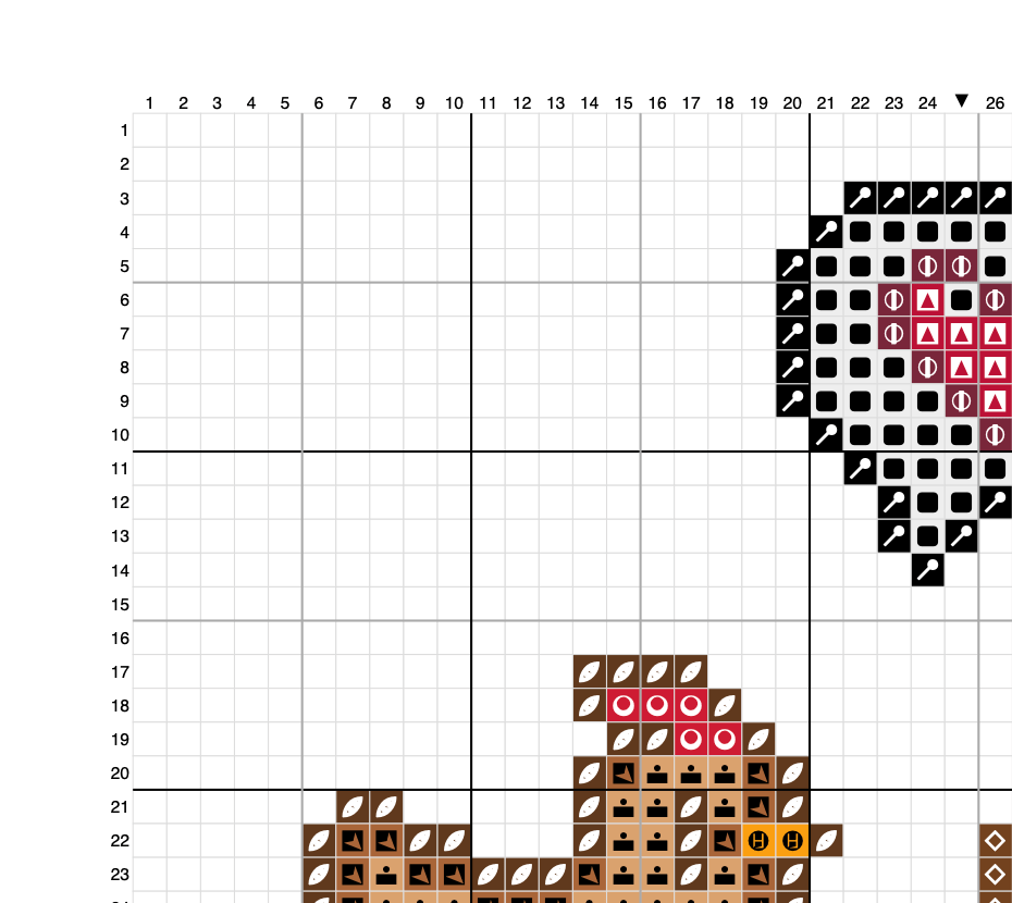 Stardew Valley Chickens & Eggs - Digital Cross Stitch Pattern PDF - SultaniStitches - 2